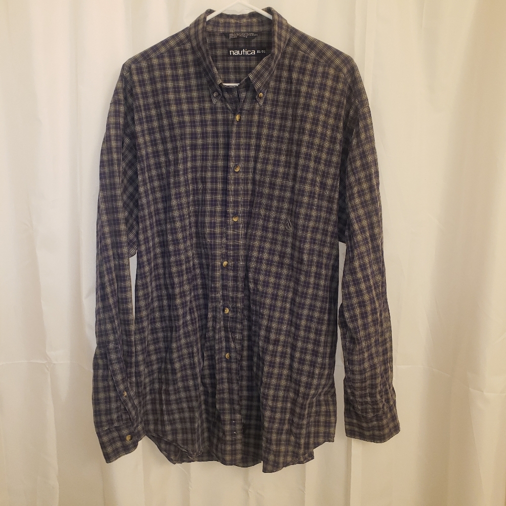 Nautica Button Down Shirt XL Made in USA